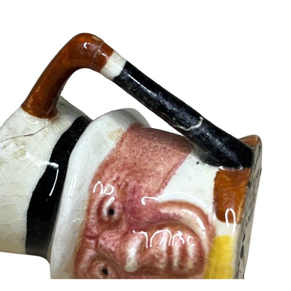 Vintage Miniature Toby Mug Lancaster Sandland Hand Painted England - Picture 8 of 9